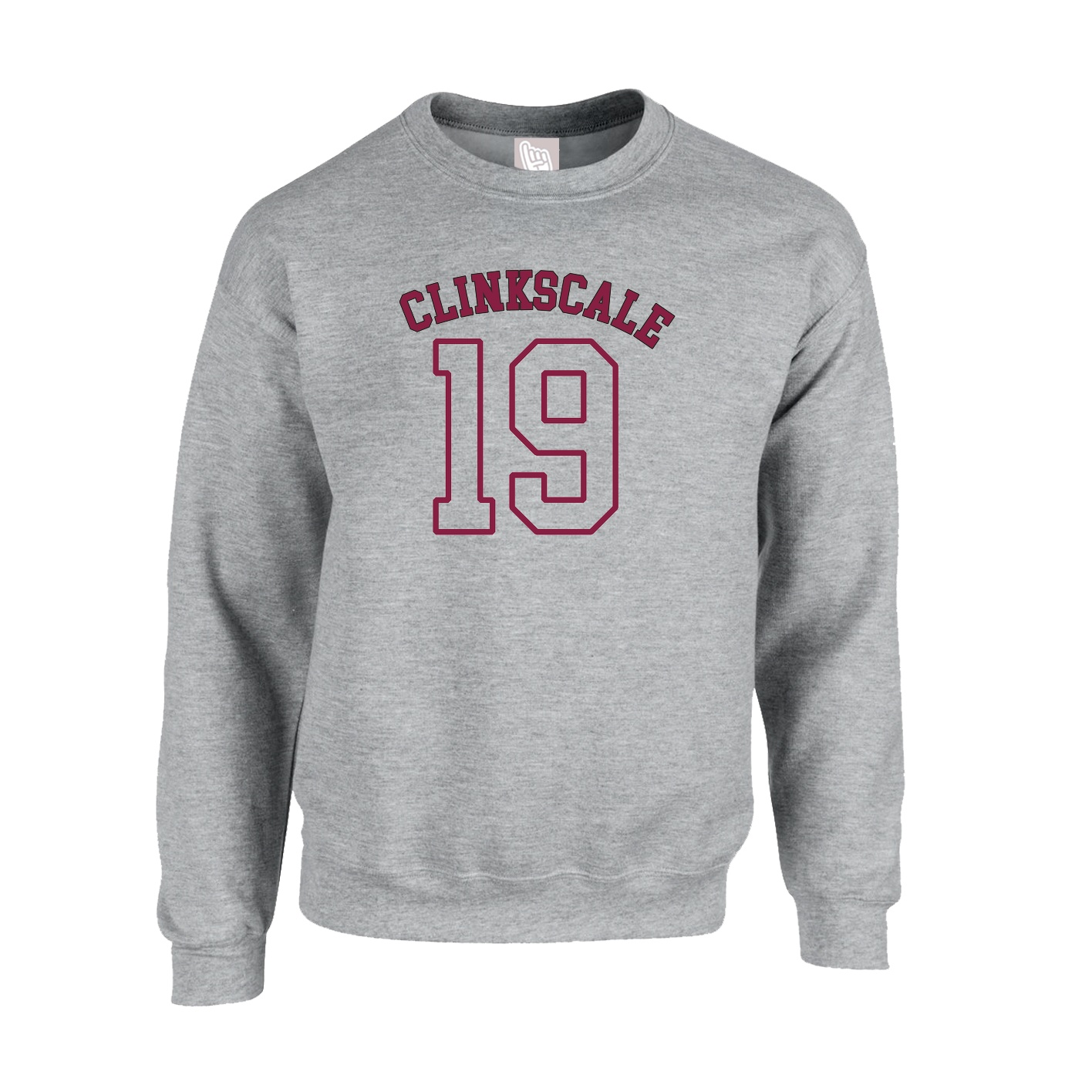 Fleece Crew — Shirsey Arch in Grey