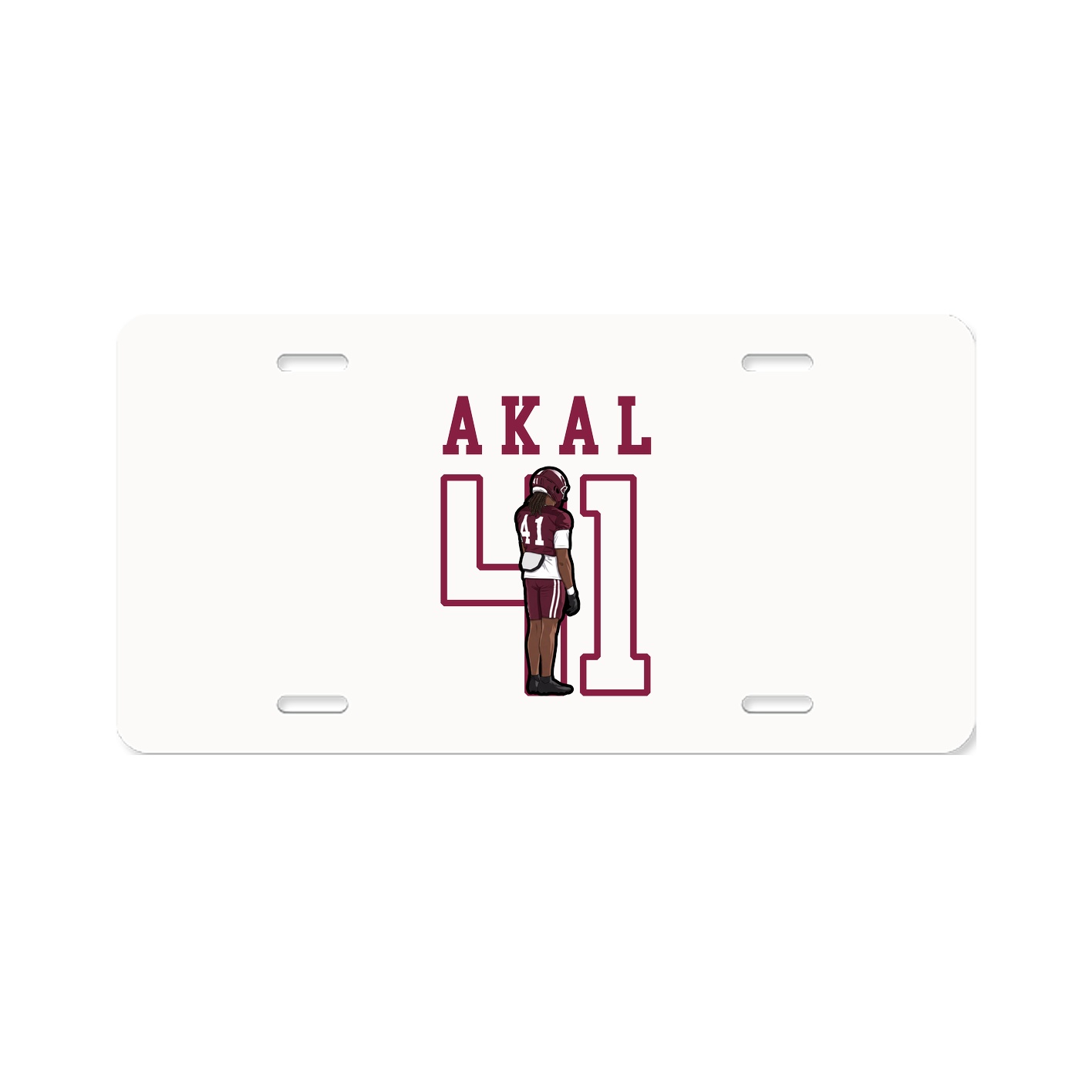 License Plate — Shirsey in Classic