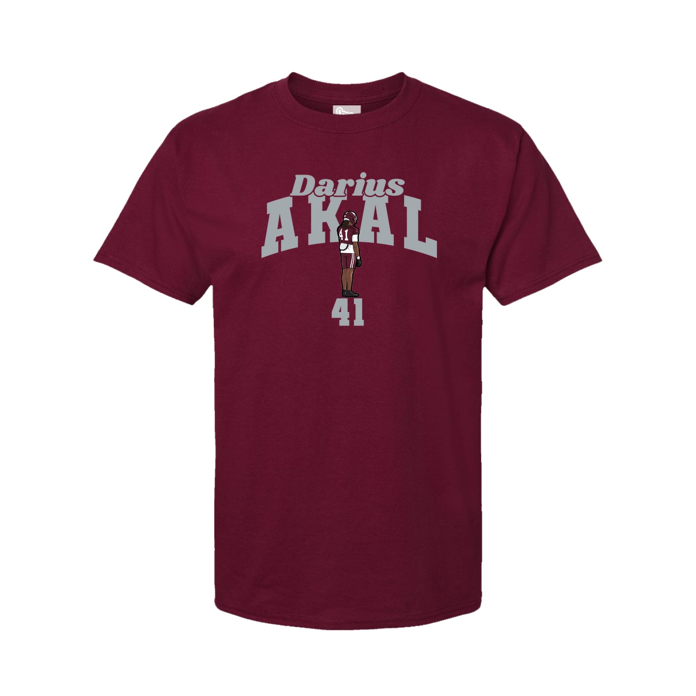 Tee — Signature Arch in Cardinal