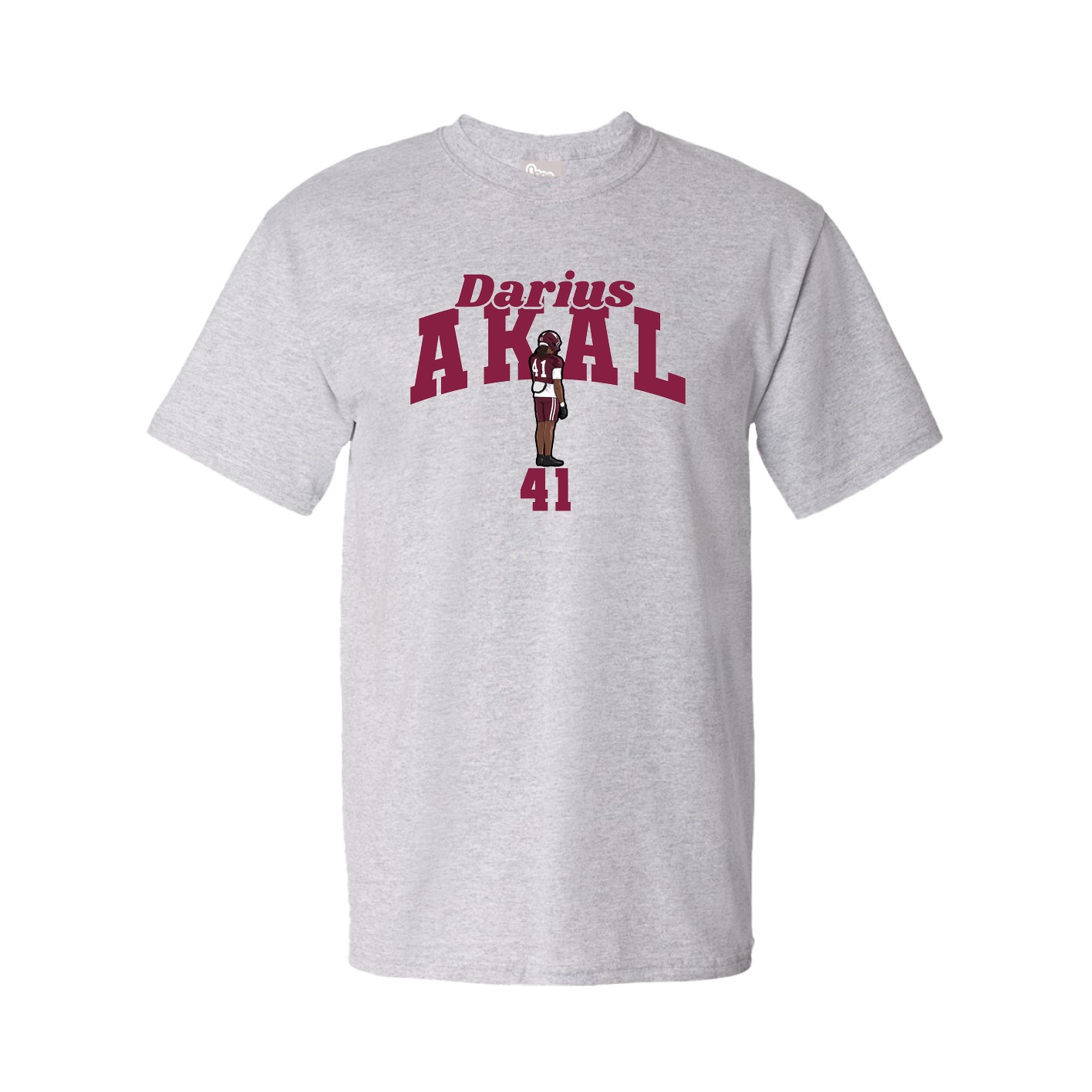 Youth Tee — Signature Arch in Grey