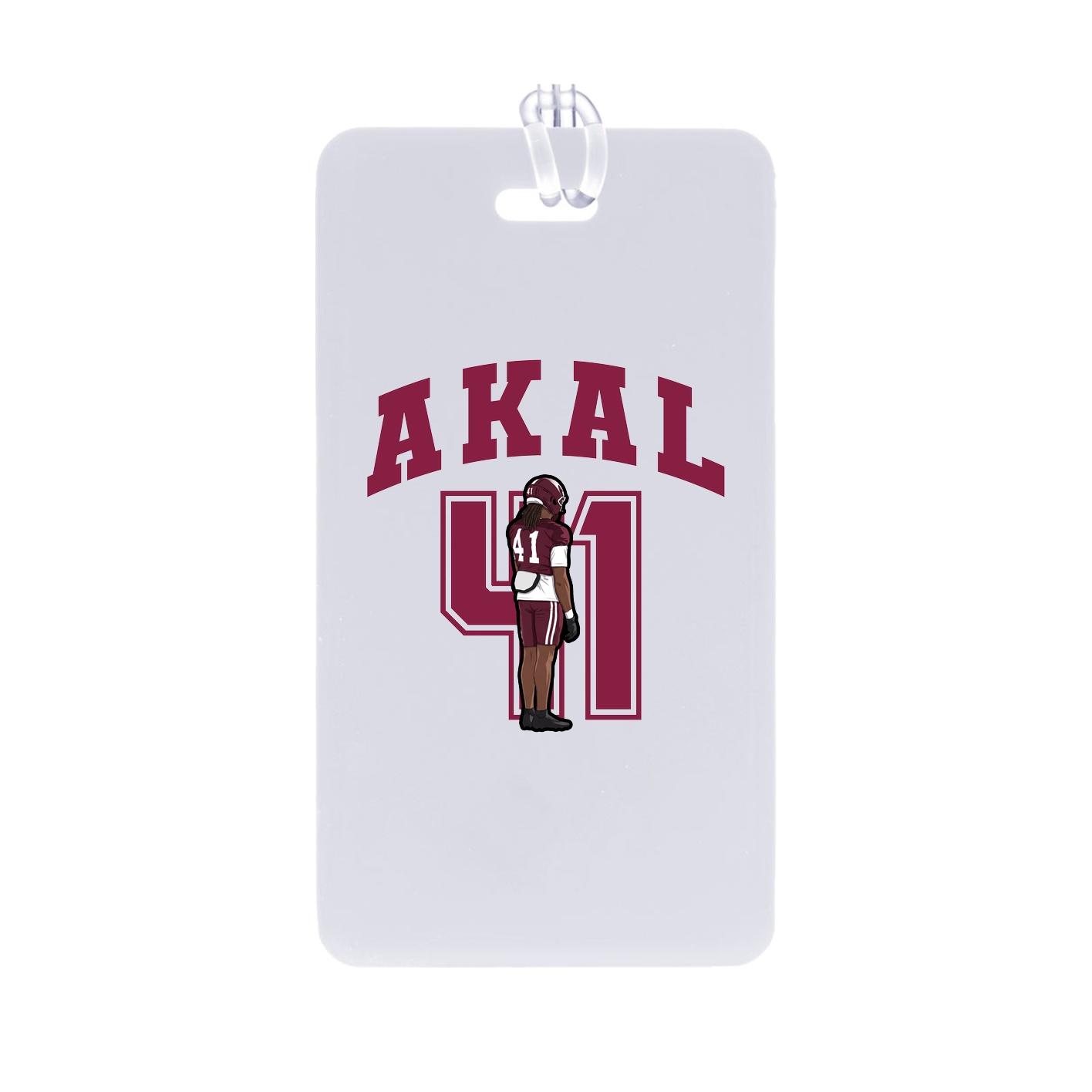 Bag Tag — Number in Classic