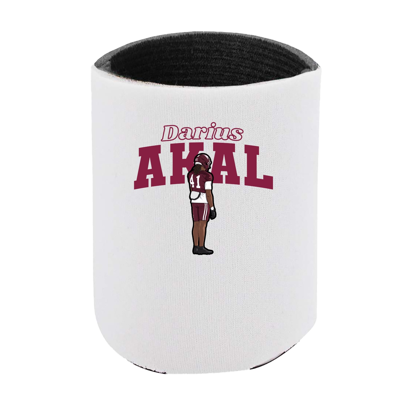 Can Holder — Name Arch in White