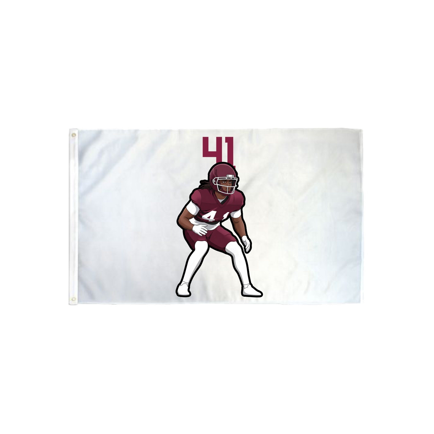 3x5 Flag — Number Top in Classic
