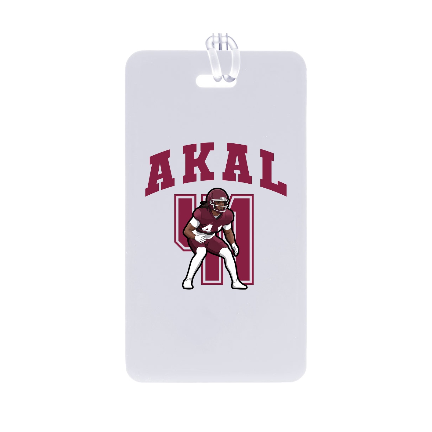 Bag Tag — Number in Classic