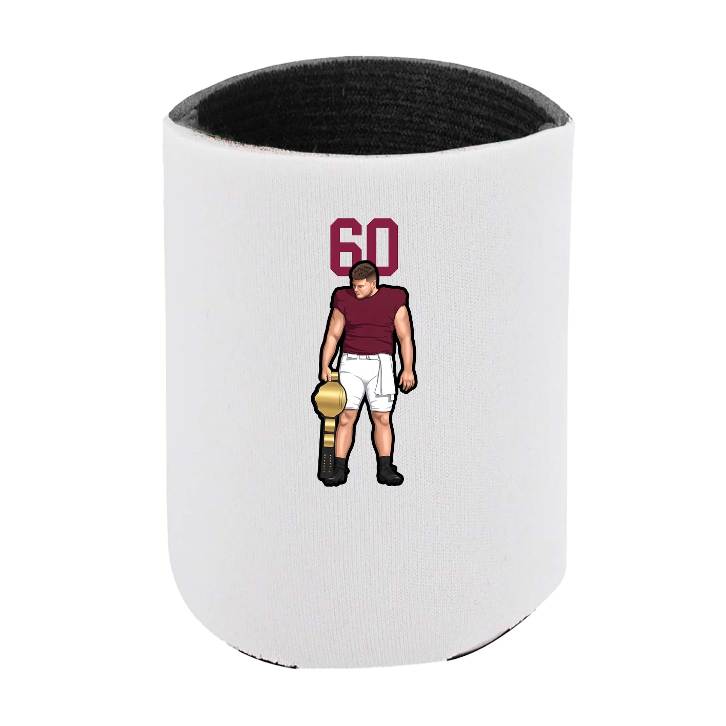 Can Holder — Number Top in White
