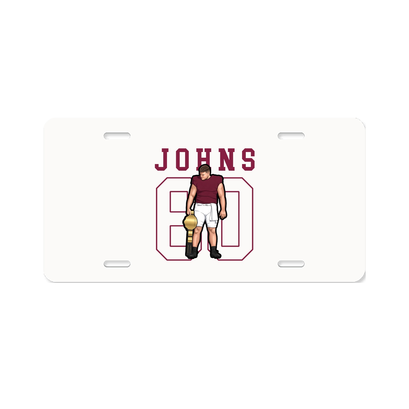 License Plate — Shirsey in Classic