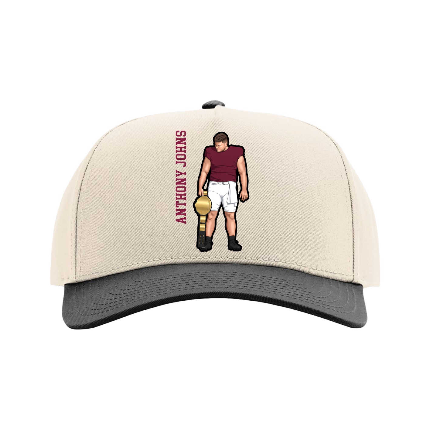 Full Fabric Five-Panel Champ Cap