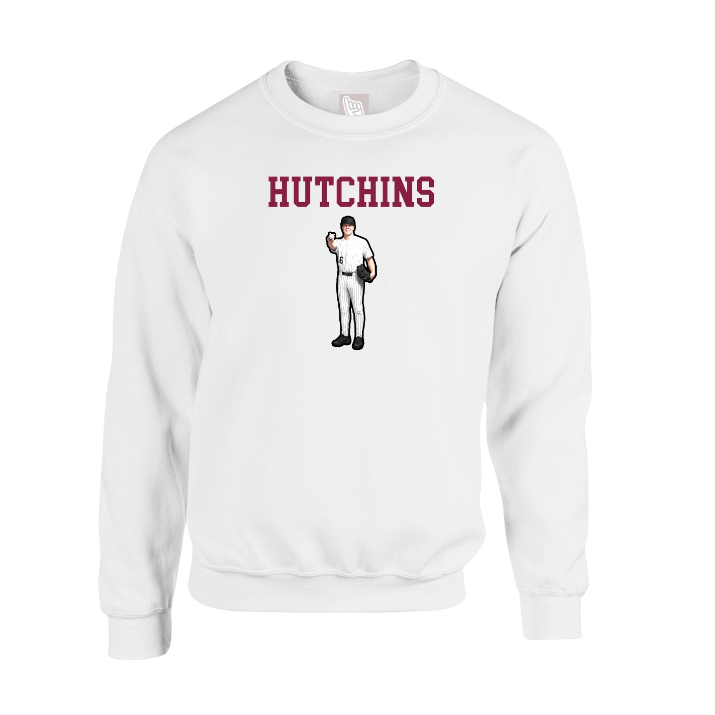 Fleece Crew — Shirsey in White