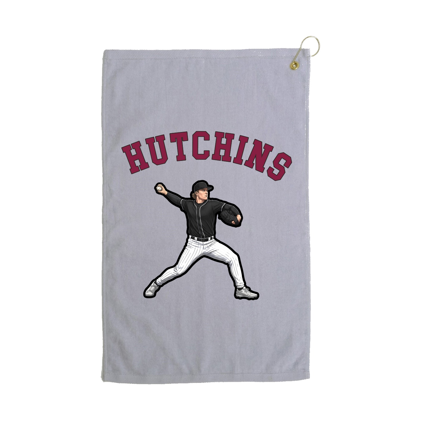 Golf Towel — Shirsey Arch in Grey