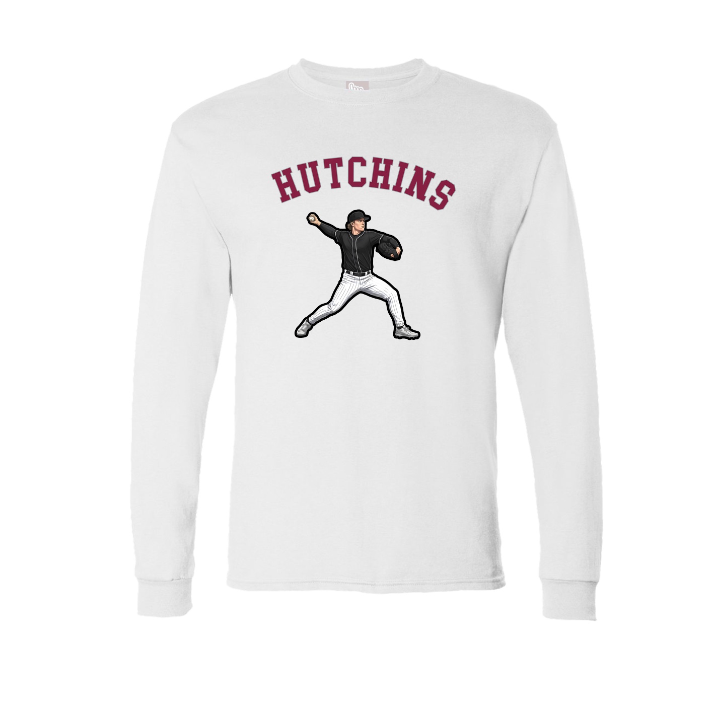 Long Sleeve Tee — Shirsey Arch in White