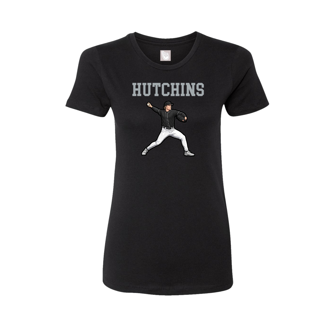 Fitted Women's Tee — Shirsey in Black