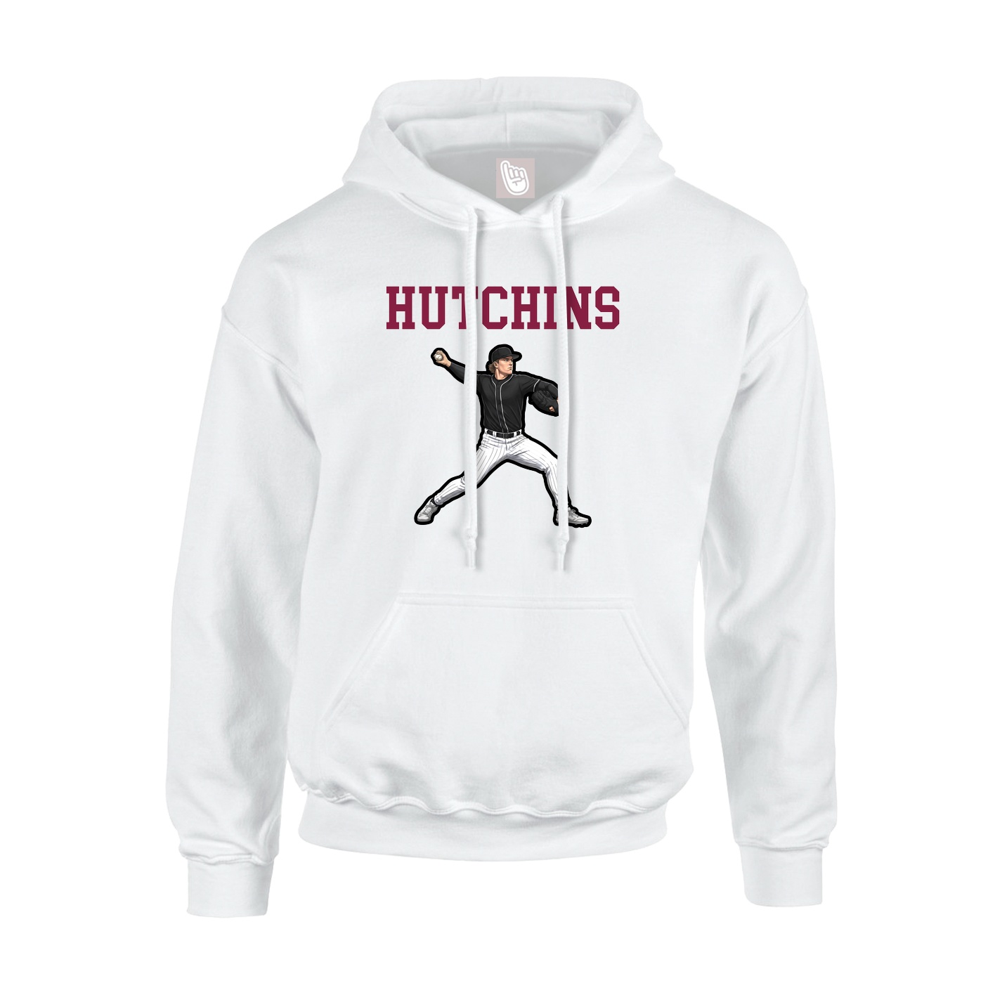 Youth Hoodie — Shirsey in White
