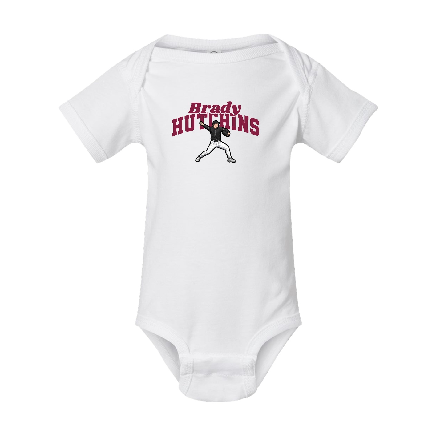 Baby Onesie — Signature Arch in White