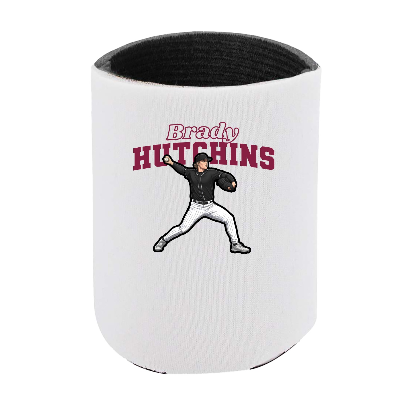 Can Holder — Name Arch in White