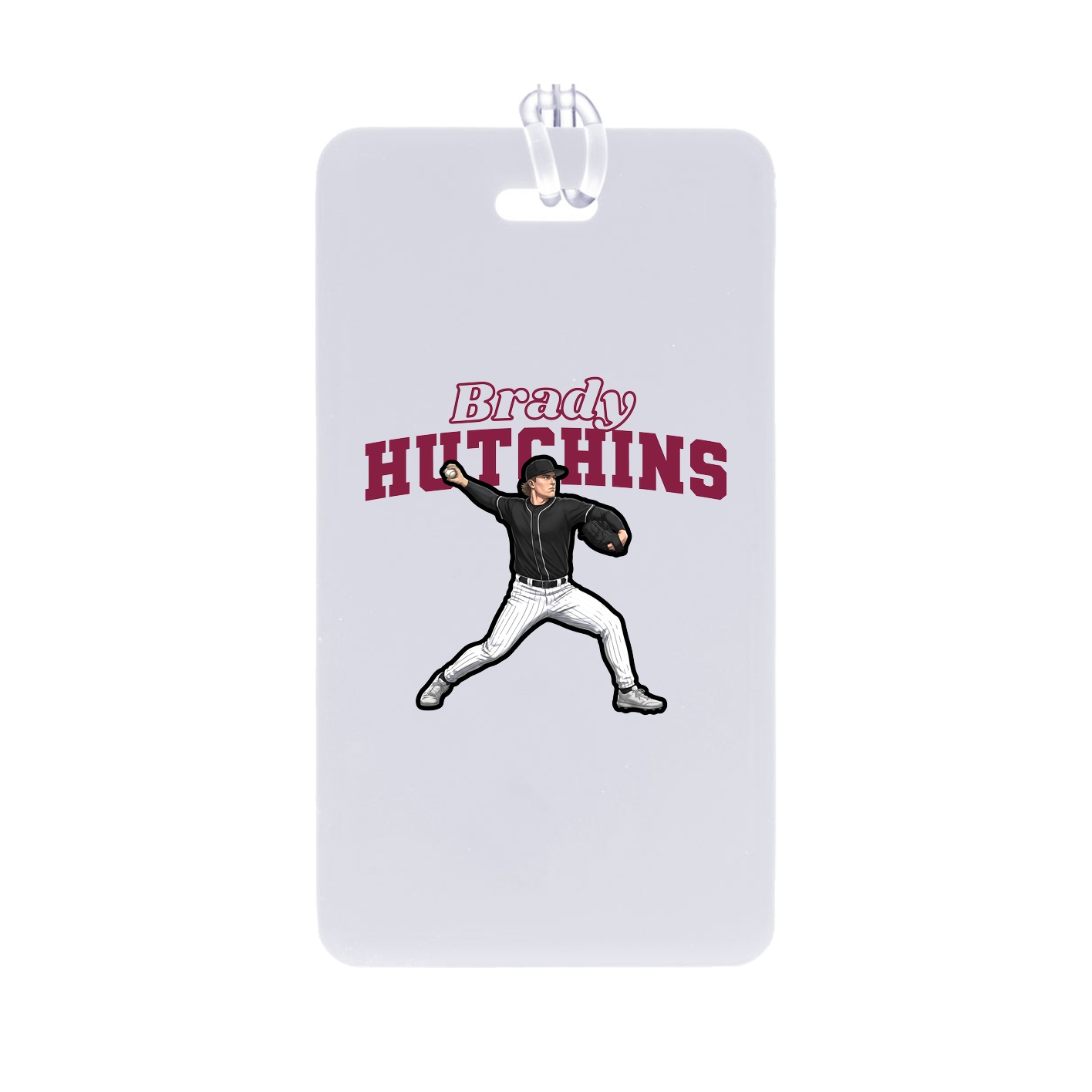 Bag Tag — Name Arch in Classic