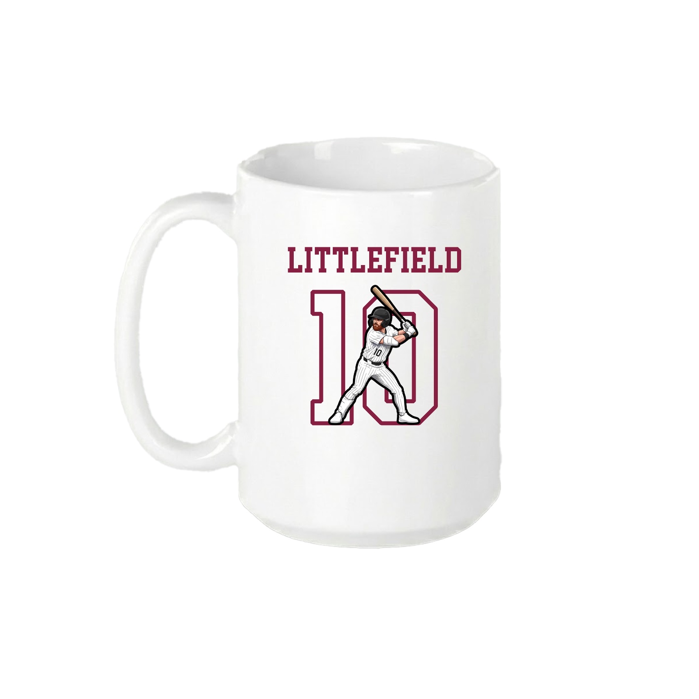 15oz Coffee Mug — Shirsey in White