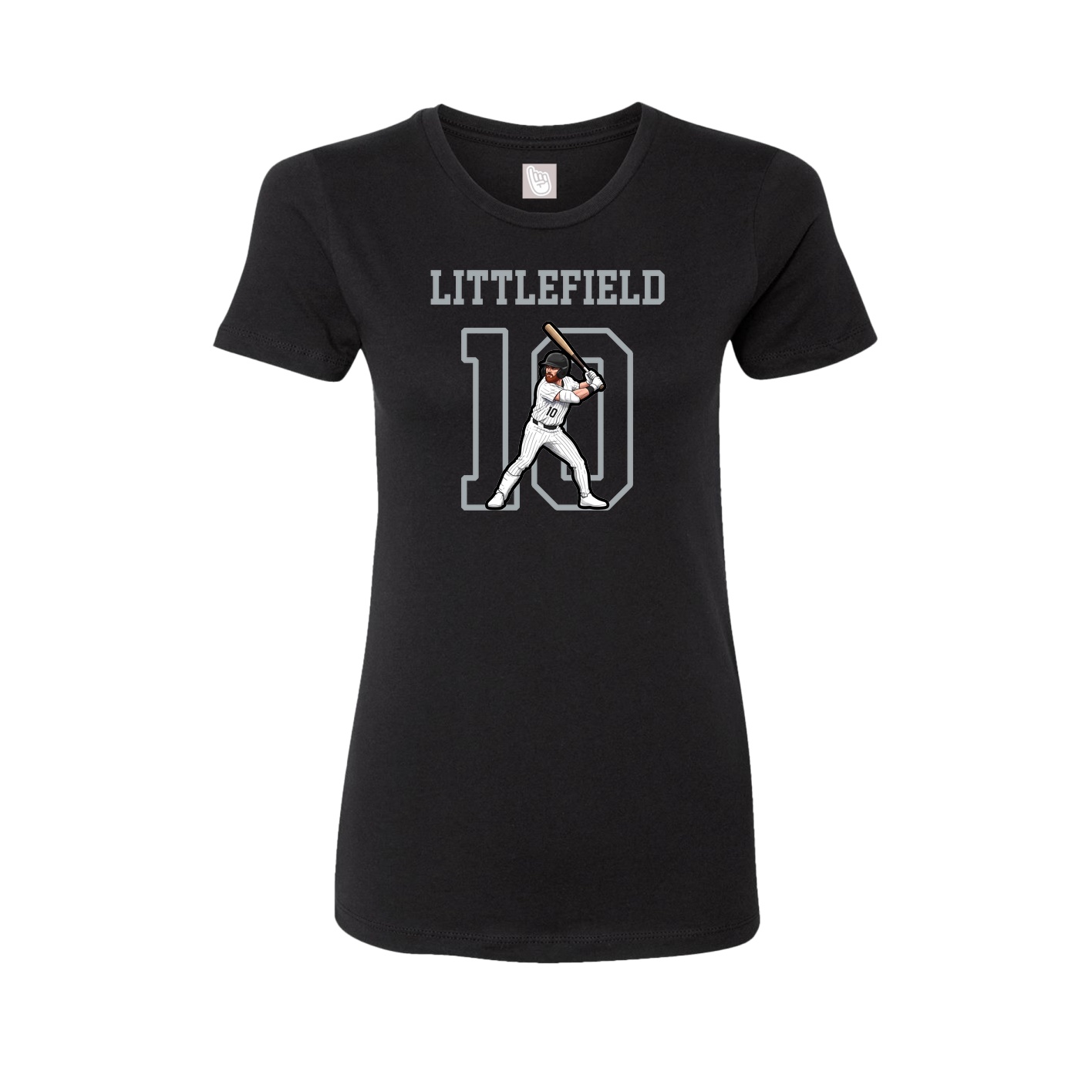 Fitted Women's Tee — Shirsey in Black