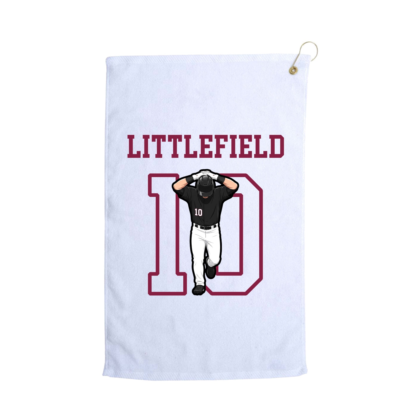 Golf Towel — Shirsey in White