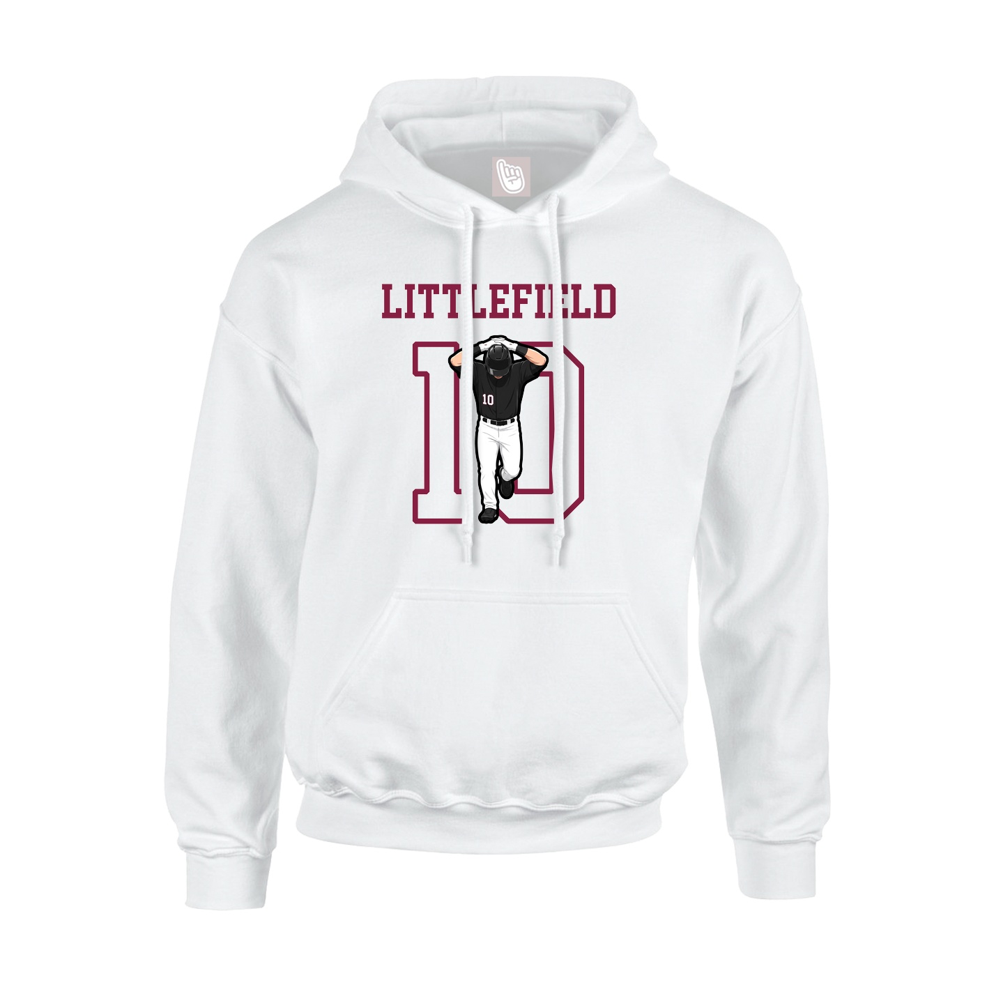 Youth Hoodie — Shirsey in White