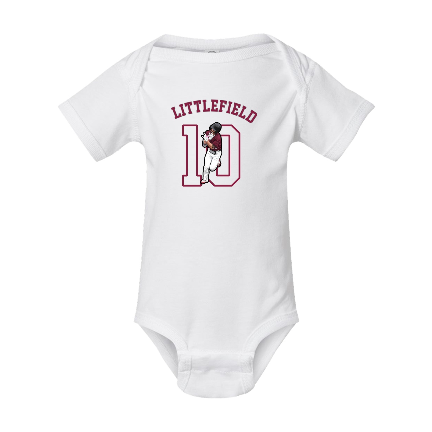 Baby Onesie — Shirsey Arch in White