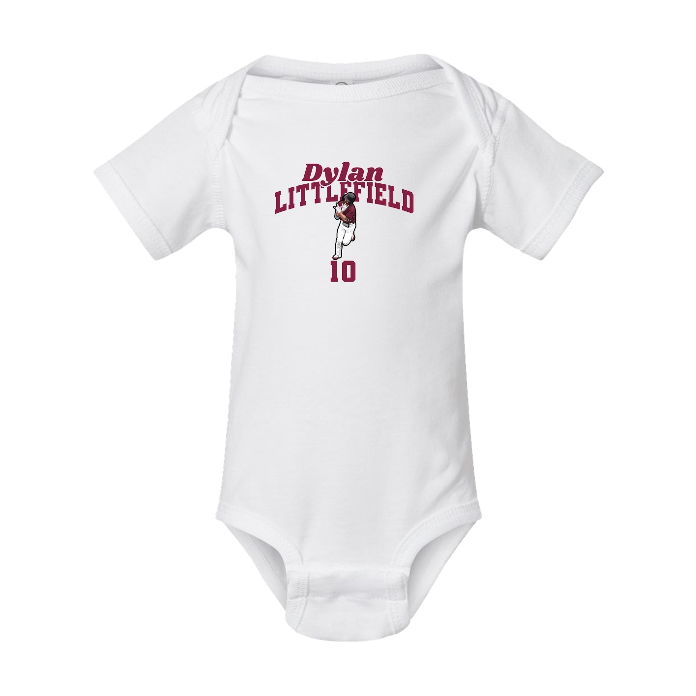 Baby Onesie — Signature Arch in White