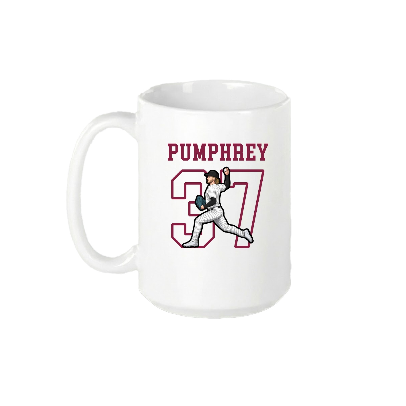 15oz Coffee Mug — Shirsey in White
