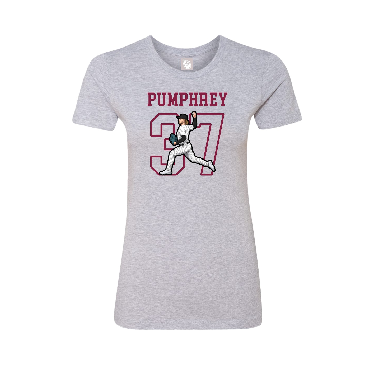 Fitted Women's Tee — Shirsey in Grey