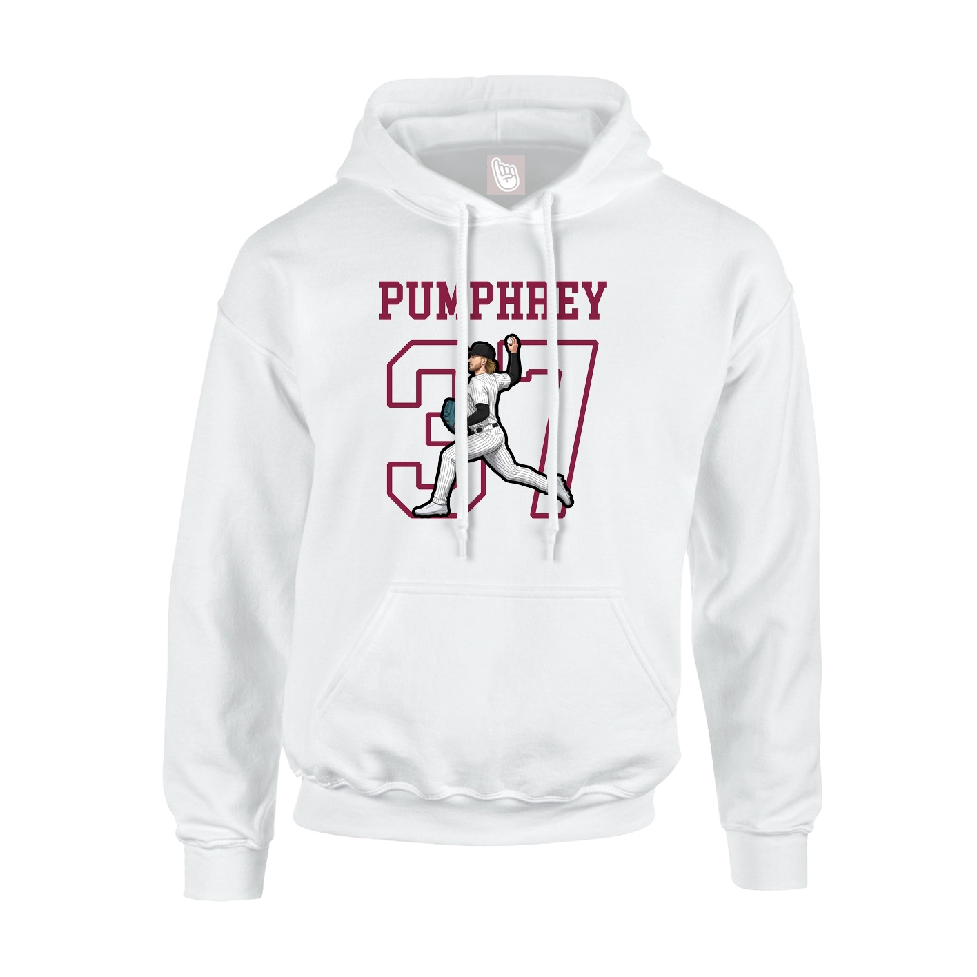 Youth Hoodie — Shirsey in White