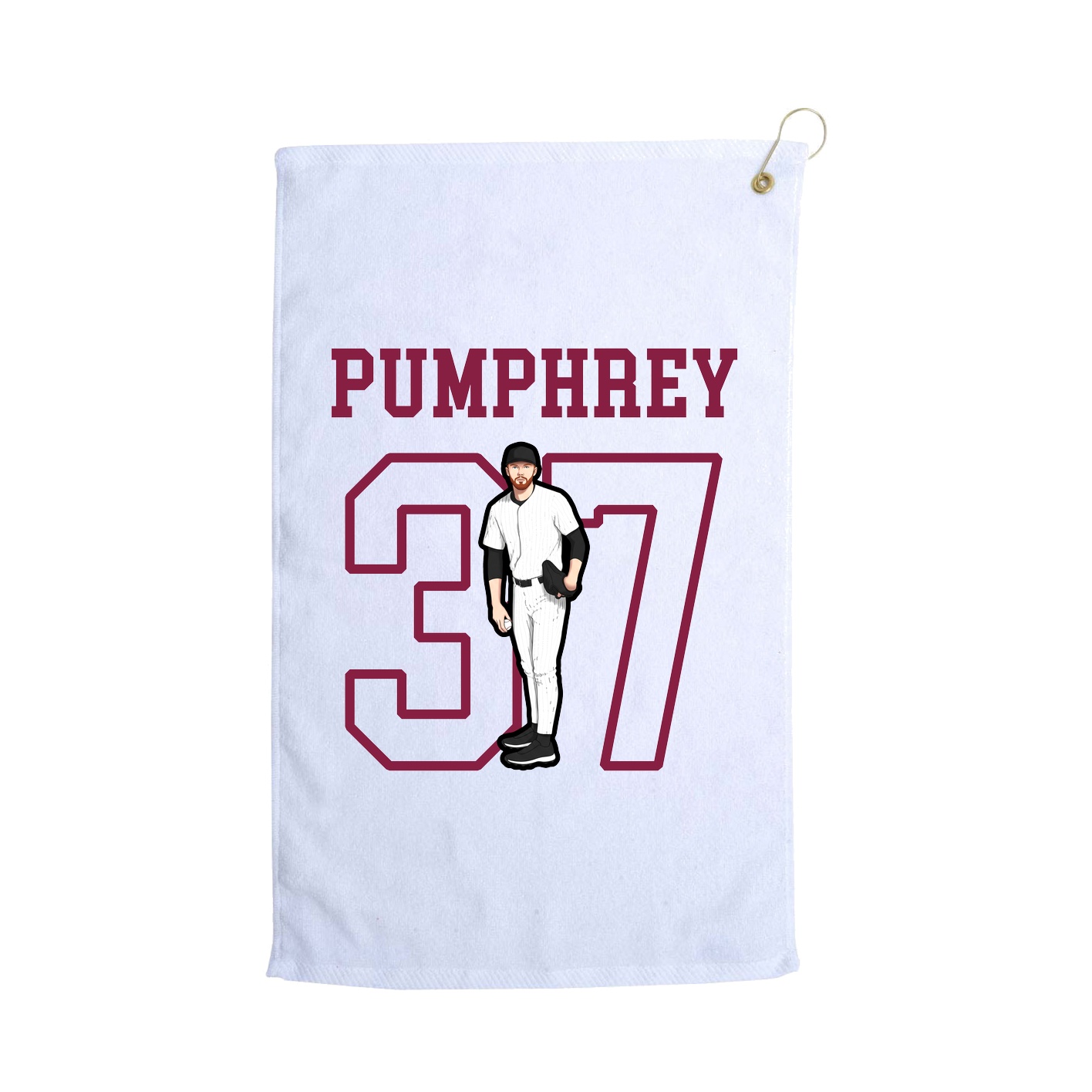 Golf Towel — Shirsey in White