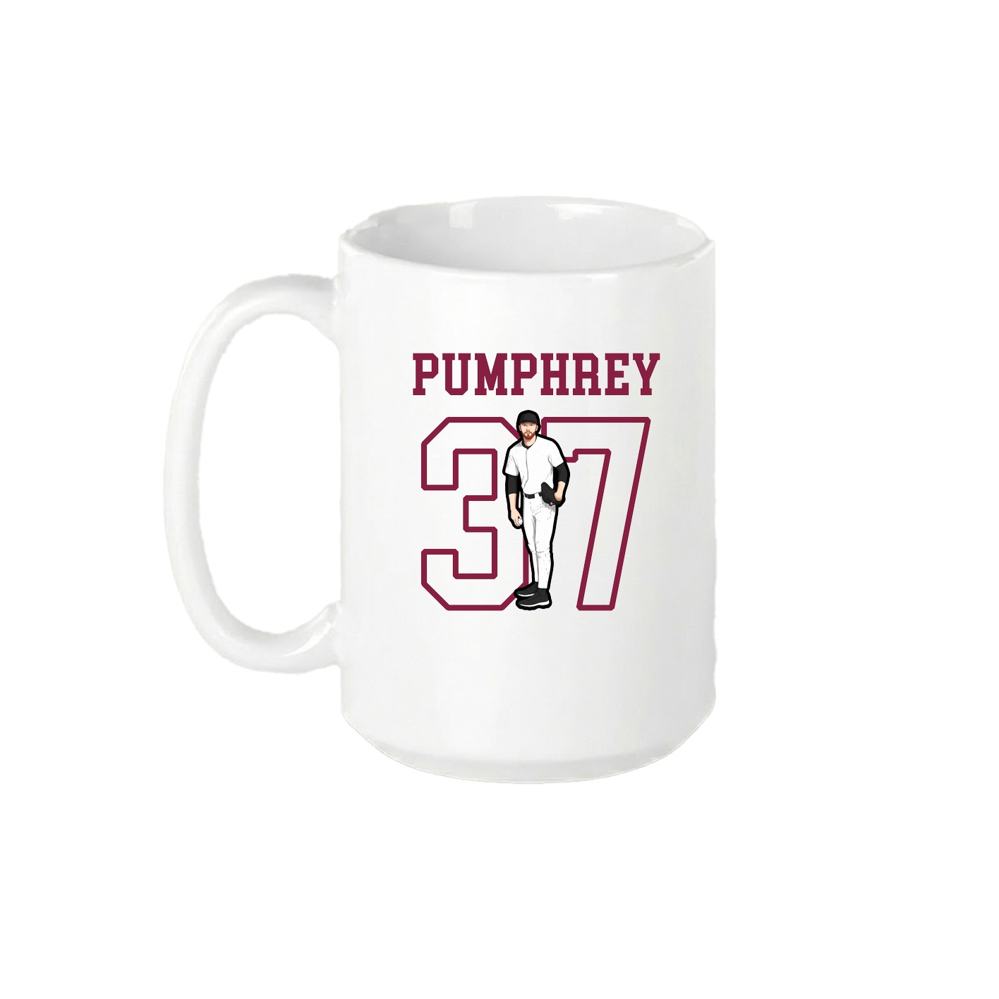 15oz Coffee Mug — Shirsey in White