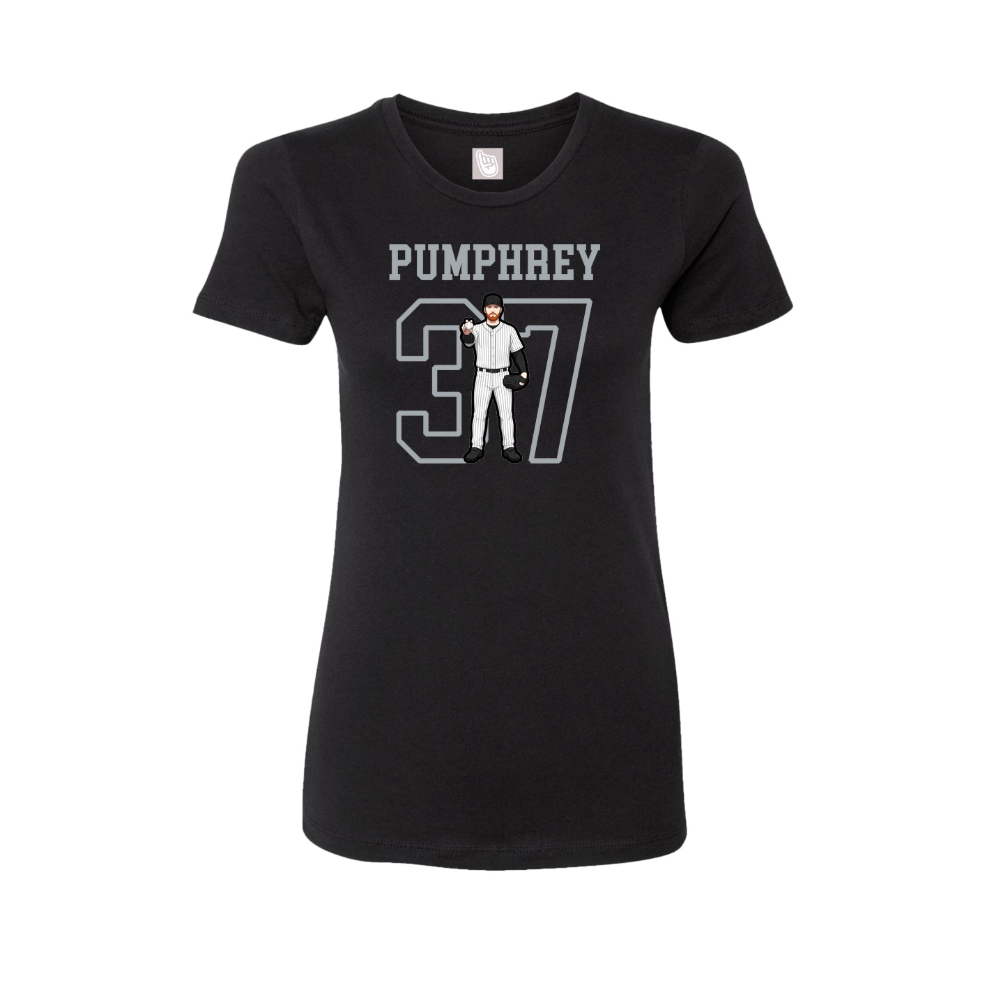 Fitted Women's Tee — Shirsey in Black