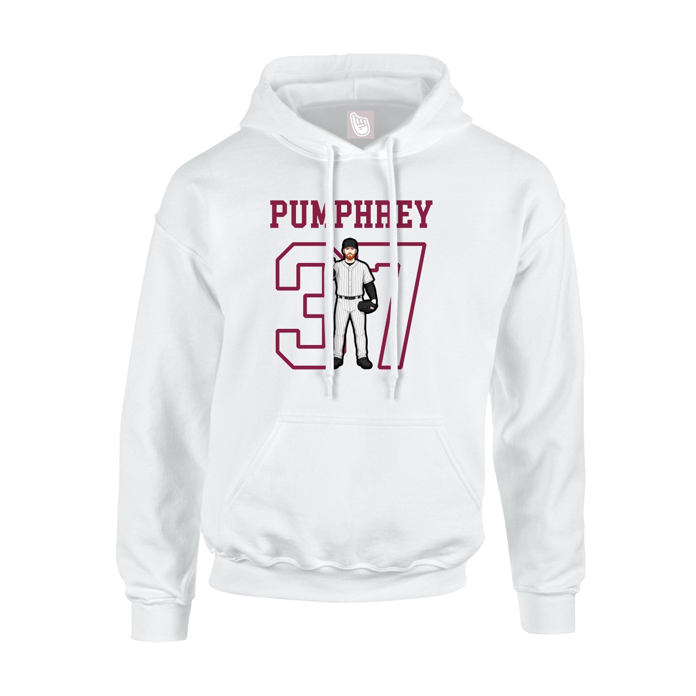 Youth Hoodie — Shirsey in White