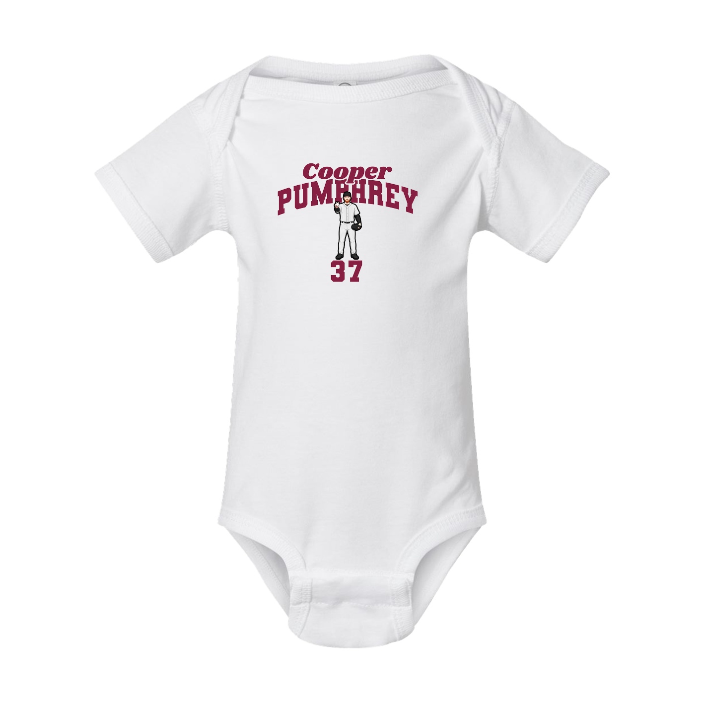 Baby Onesie — Signature Arch in White
