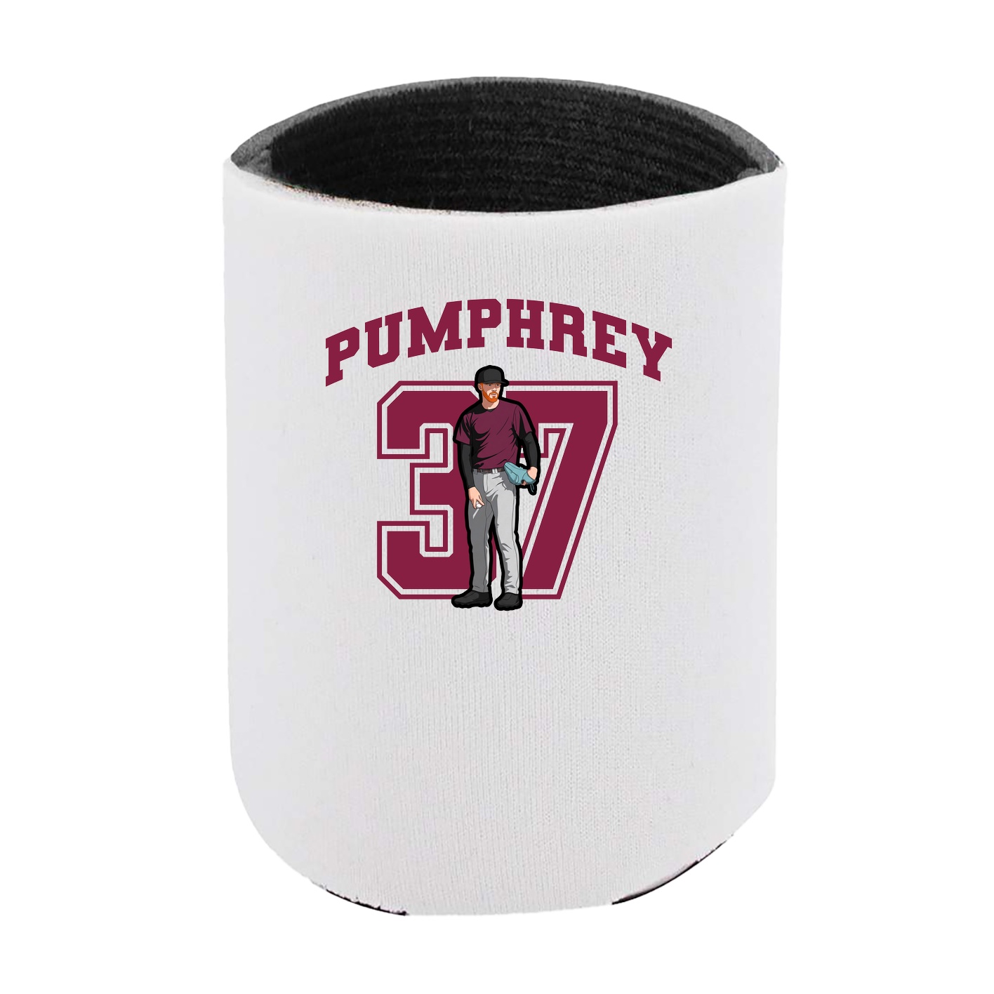 Can Holder — Number in White