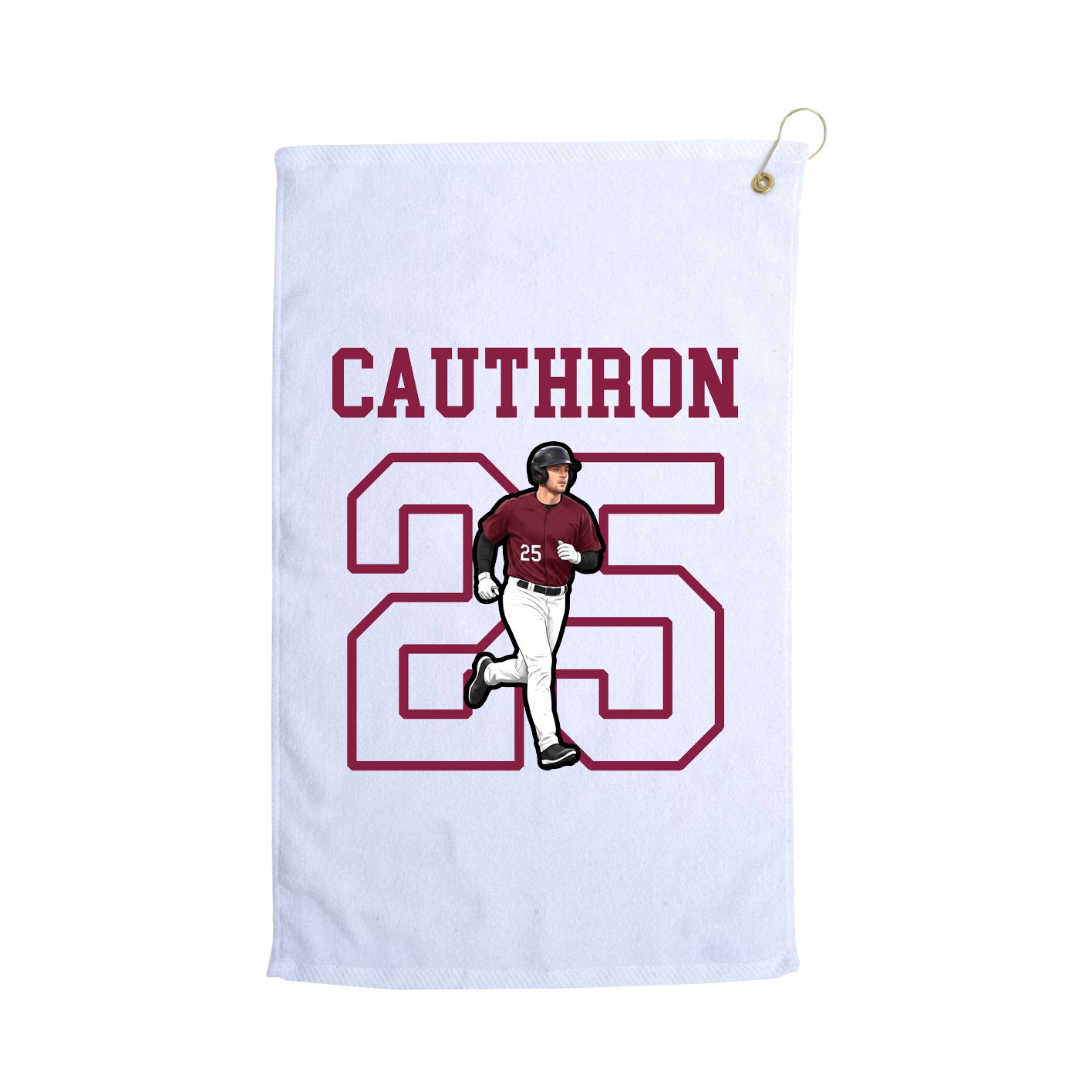 Golf Towel — Shirsey in White