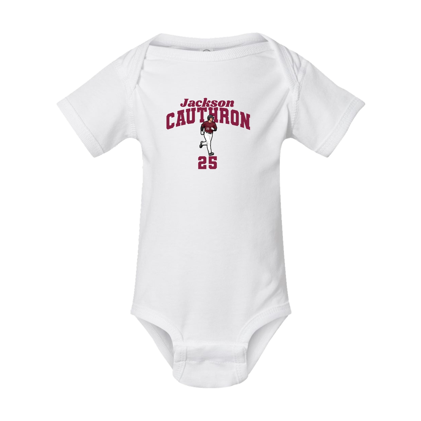 Baby Onesie — Signature Arch in White