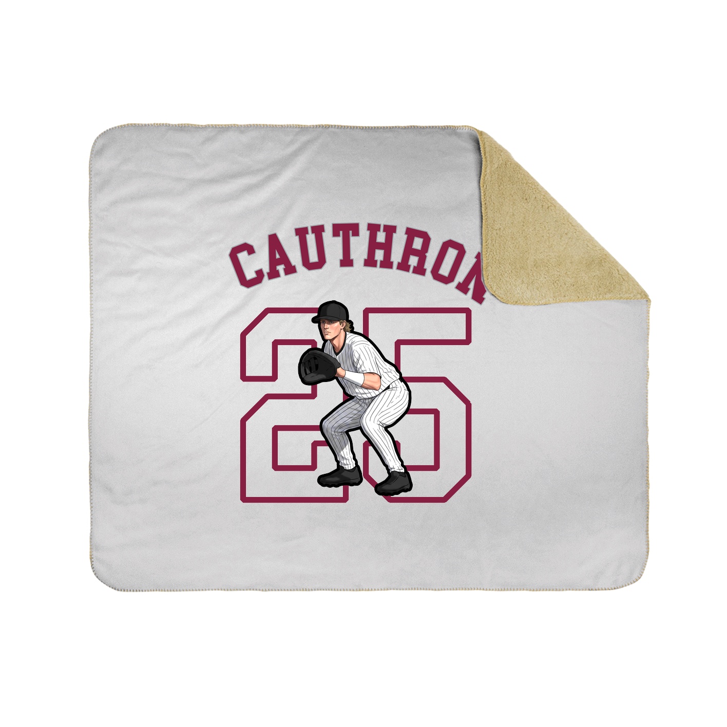 Throw Blanket — Shirsey Arch in White