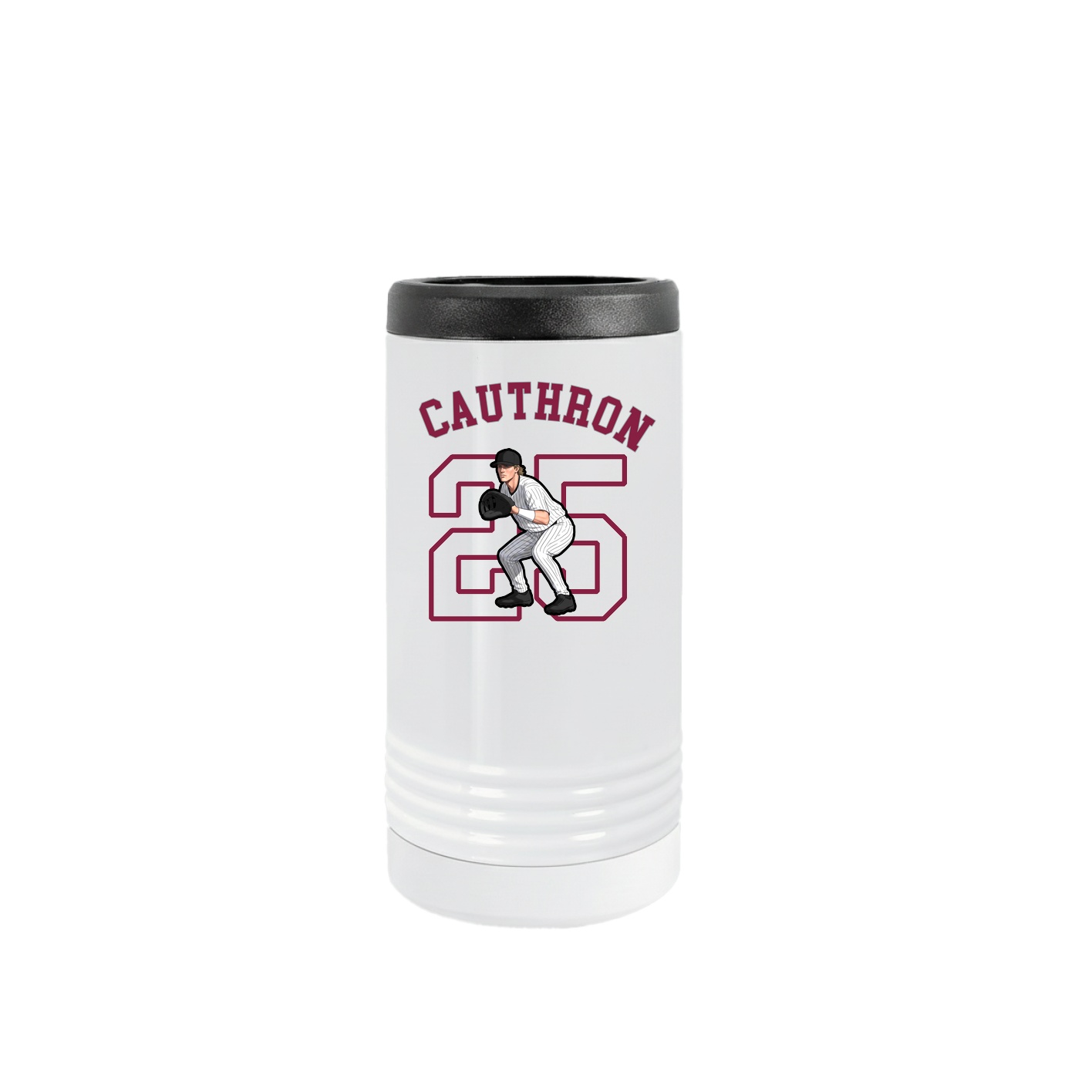 Slim Beverage Holder — Shirsey Arch in White
