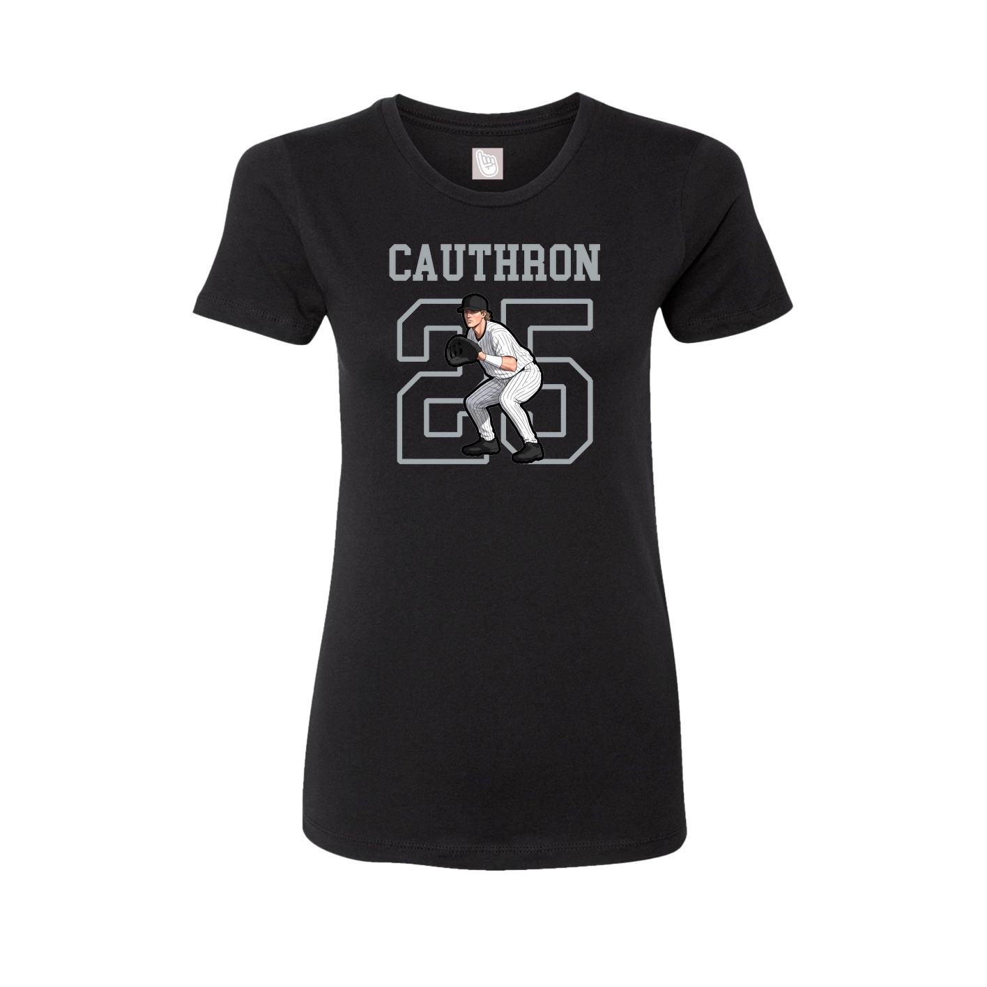 Fitted Women's Tee — Shirsey in Black