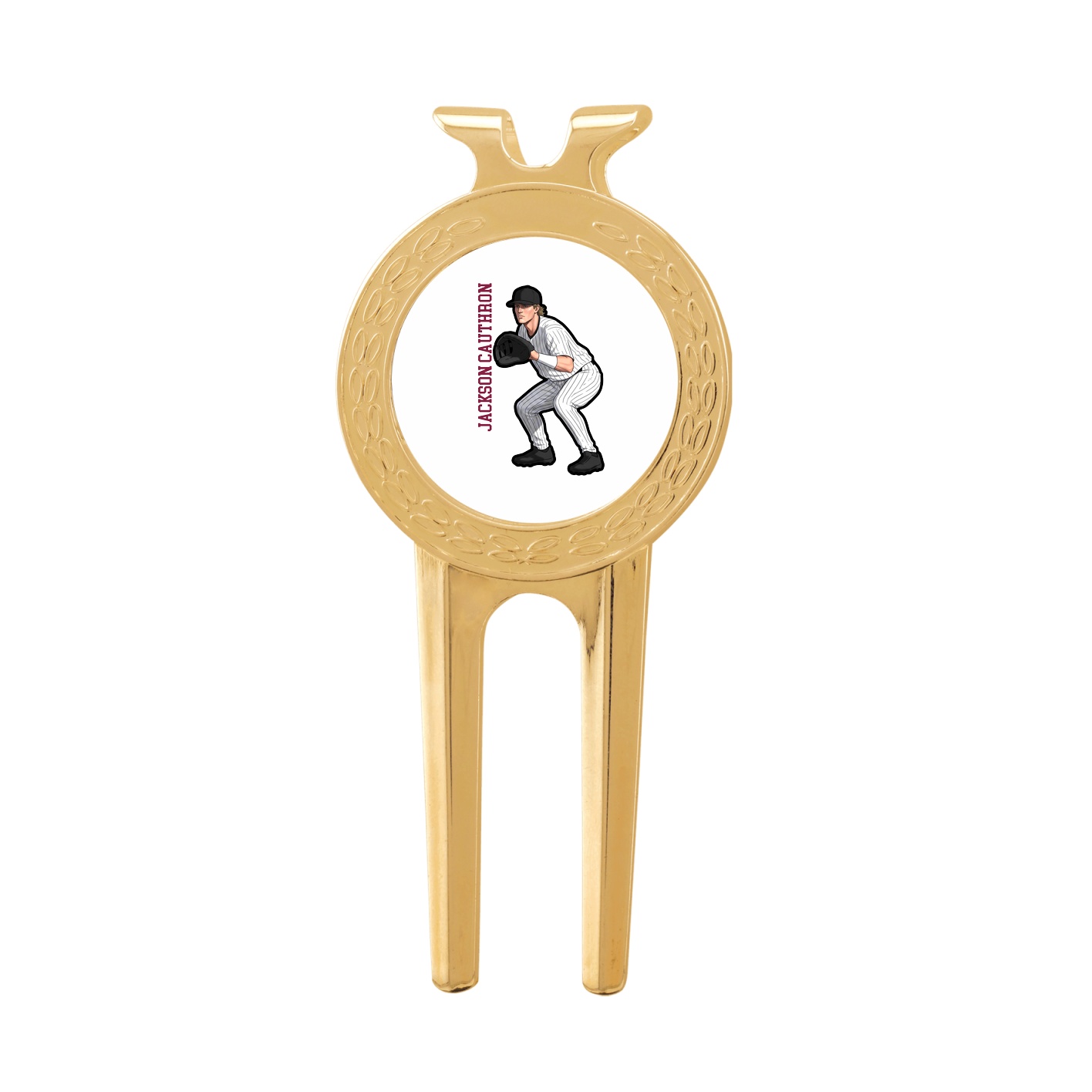 Divot Tool with Ball Marker — Name Vertical in Classic