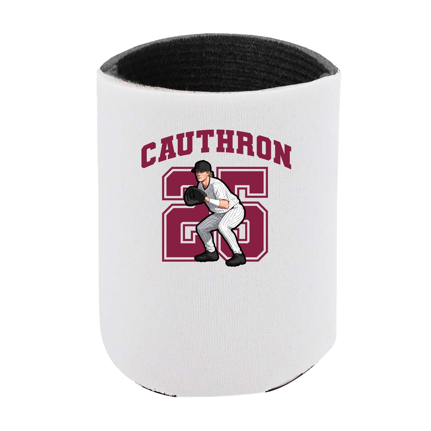 Can Holder — Number in White
