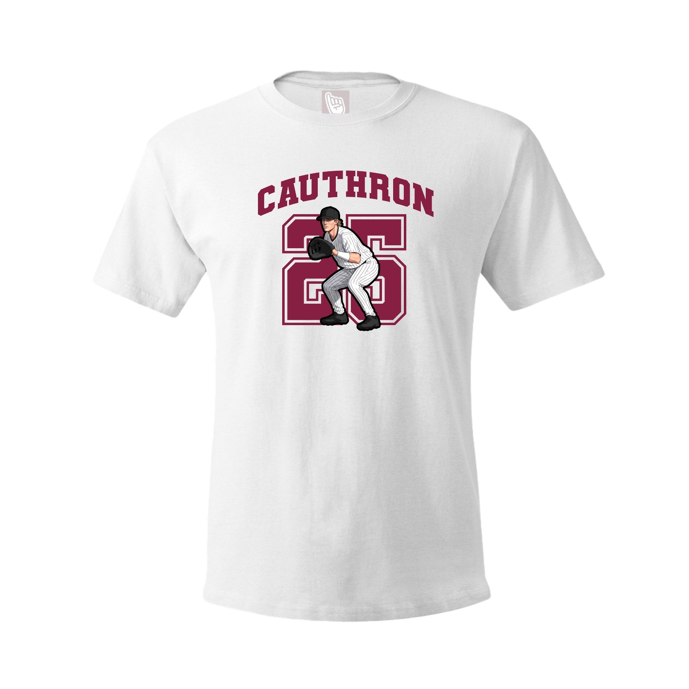 Tee — Number in White