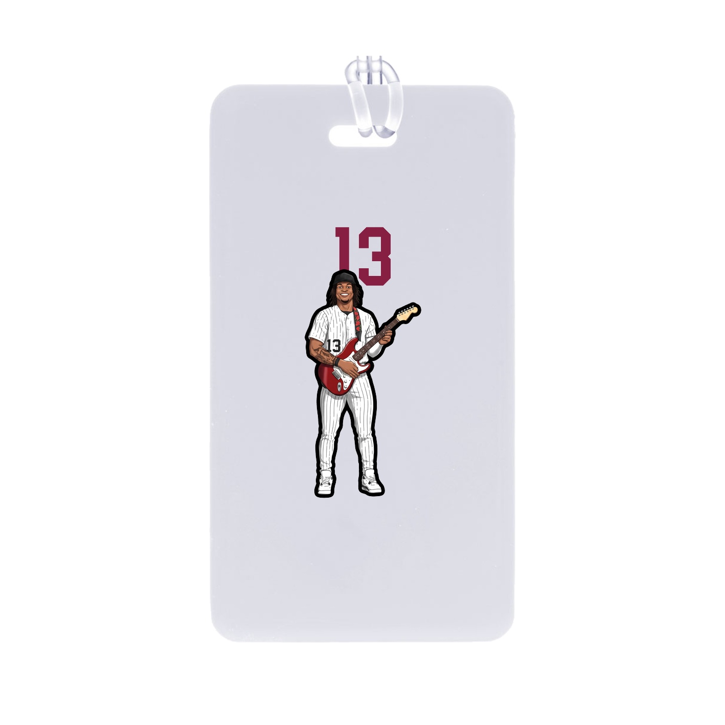 Bag Tag — Number Top in Classic