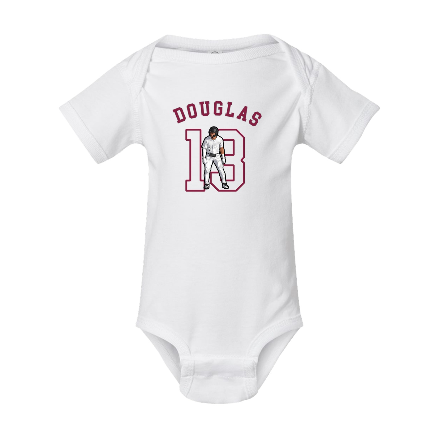 Baby Onesie — Shirsey Arch in White
