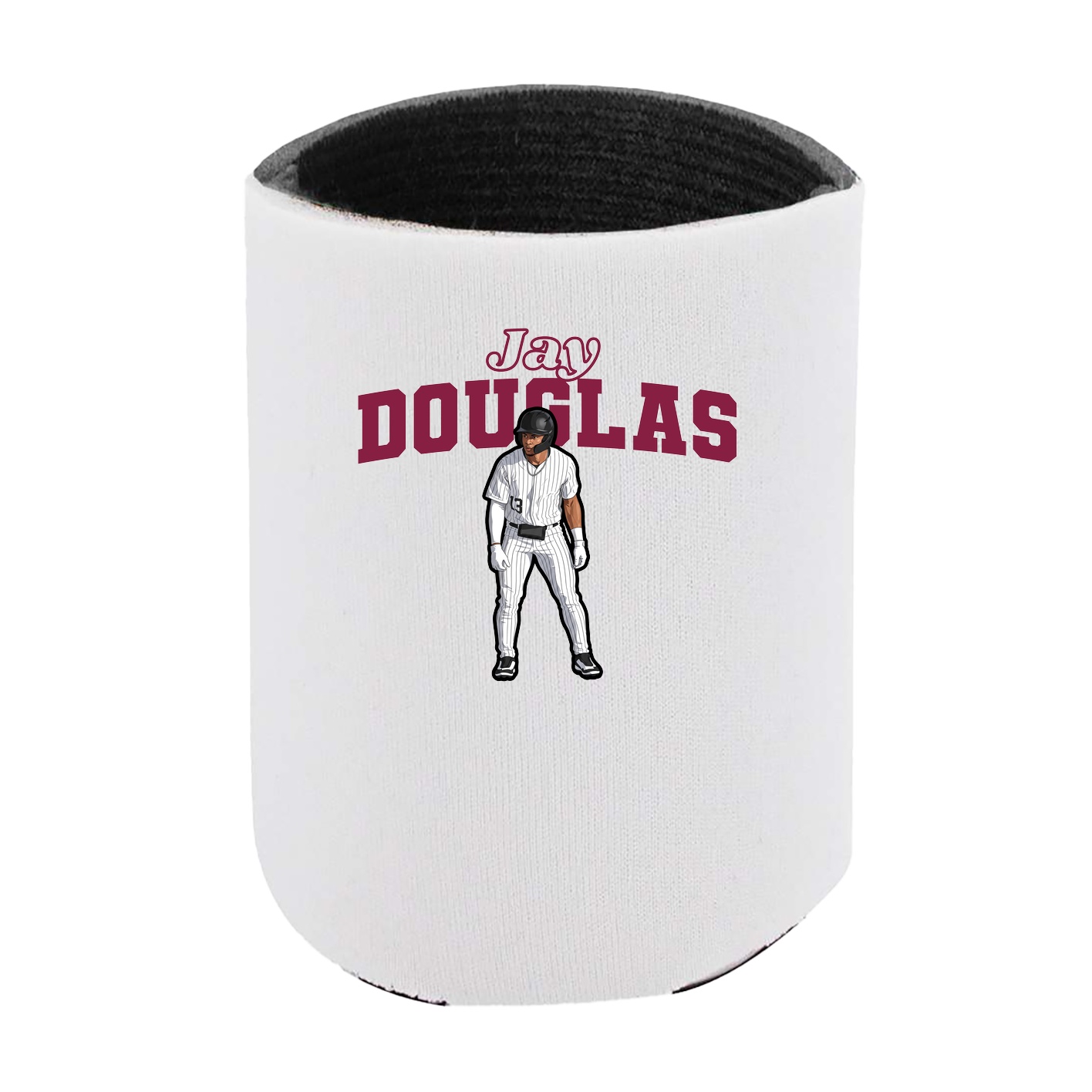 Can Holder — Name Arch in White