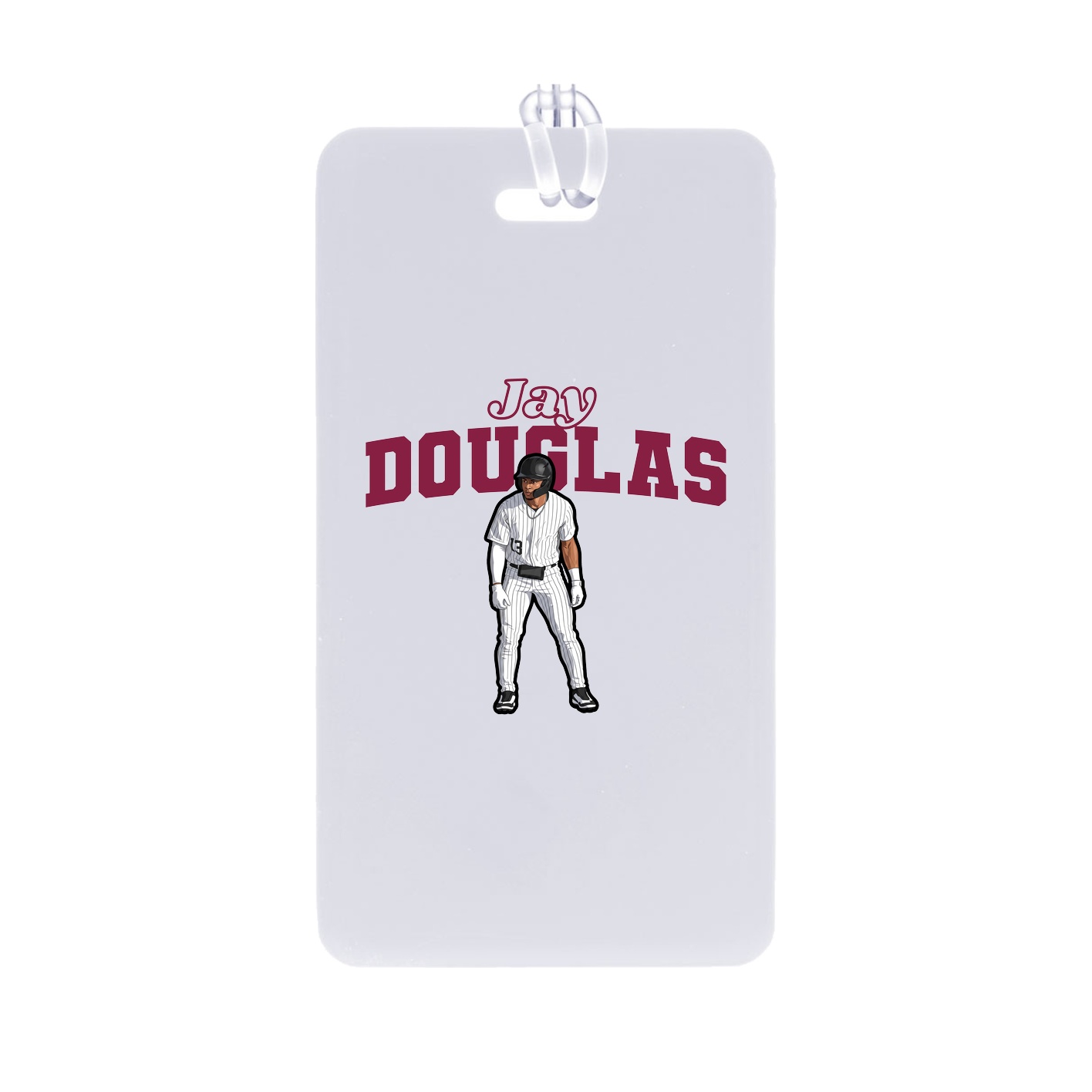 Bag Tag — Name Arch in Classic
