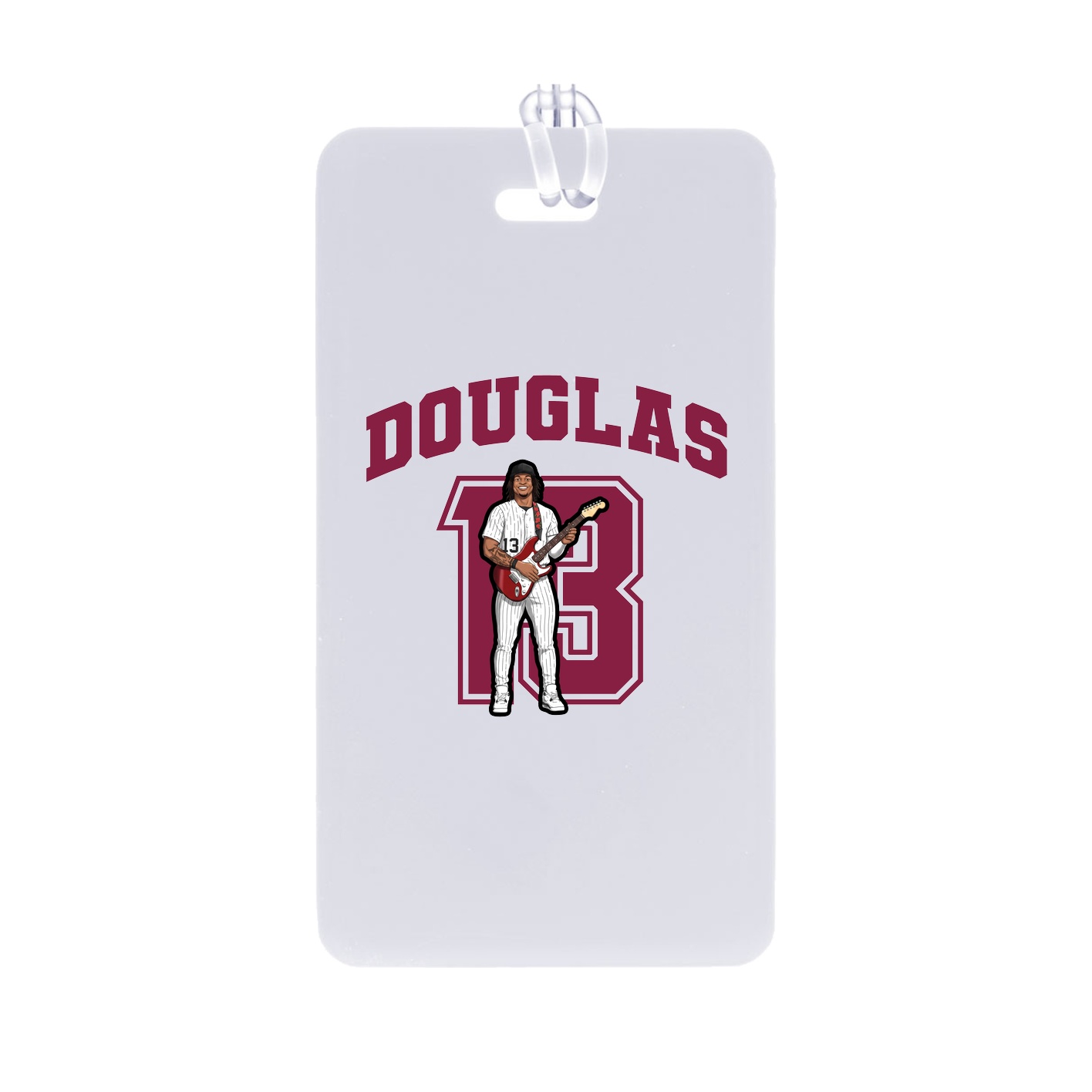 Bag Tag — Number in Classic