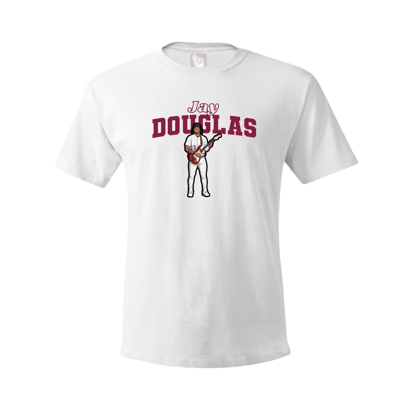Tee — Name Arch in White