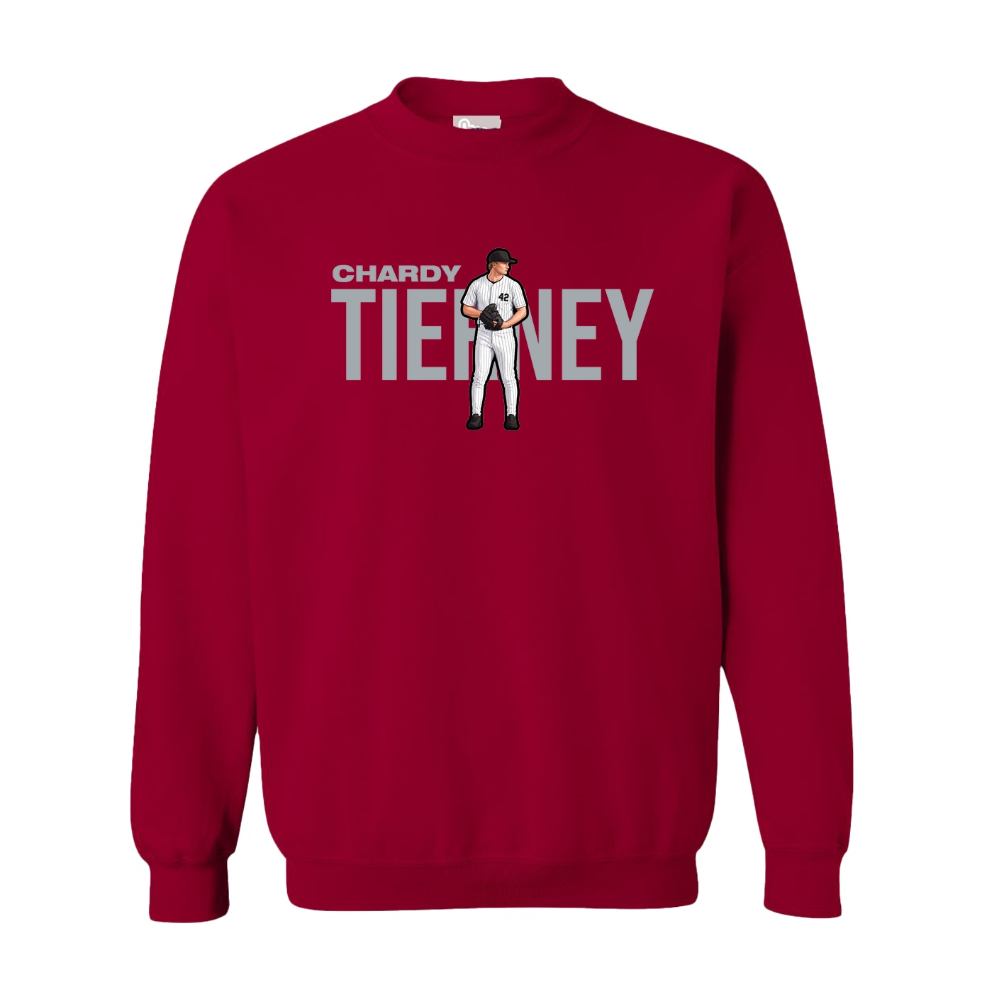 Fleece Crew — Player Name in Cardinal