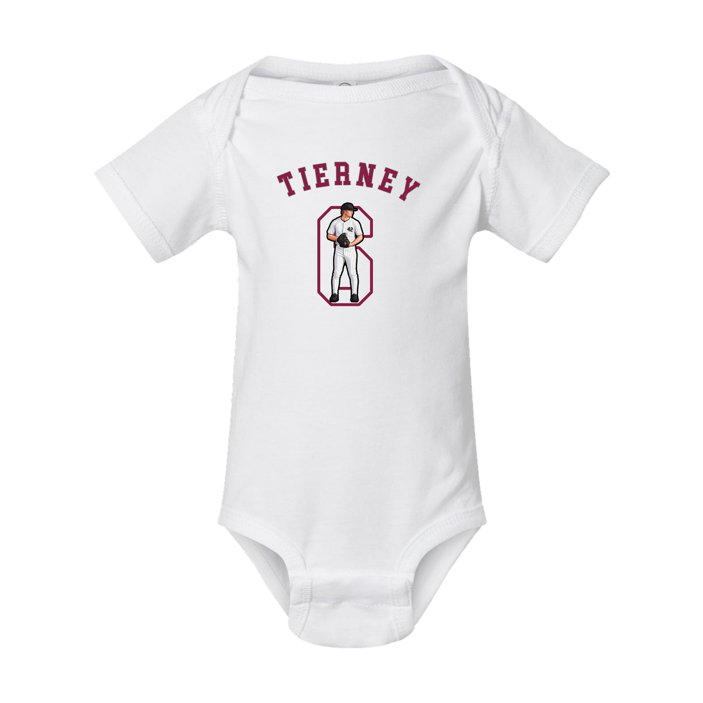 Baby Onesie — Shirsey Arch in White